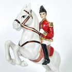 Wien Austria Porcelain Spanische Hofreitschule Spanish Horse And Rider Figurine