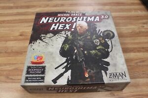 Neuroshima Hex 3.0 Lot Board Game with 8 Factions + Doomsday Machine Z-Man Games