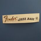 2pcs Waterslide Transfer  Electric Jazz Bass Guitar Headstock Logo Decal Sticker