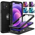 Waterproof Case For iPhone 12 Pro Max Life Shockproof Cover w/ Screen Protector