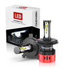 LED Headlight Kit H4 9003 White 6000K Hi/Low Bulbs for KIA Rio 2018-2019