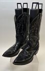 Justin Diamond Men's Black Cowboy Boots - Size 11 EE