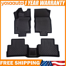 Floor Mats Cargo Liners Carpets for 2017-2022 Nissan Rogue Sport All-Weather TPE