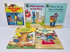 Vintage Sesame Street Book Club Lot of 5 Children's Storybooks Fun SET A Bin 27