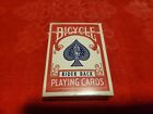 VINTAGE PLAYING CARD SEALED DECK BICYCLE RIDER BACK PLAYING CARDS RED SEALED