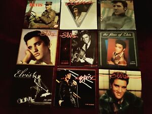 Elvis Collection of 15 Calendars, 5 New in shrinkwrap.. rest VG