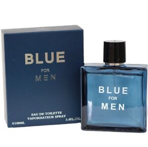 BLUE for MEN EAU DE COLOGNE TOILETTE PERFUME 3.4 OZ/100 Ml