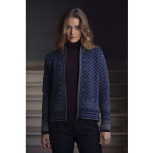 DALE OF NORWAY Solfrid Women's Full Zip Sweater Jacket - 83341