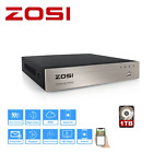 ZOSI 8 Channel H.265 5MP Lite DVR with Hard Drive 1TB for Security Camera System