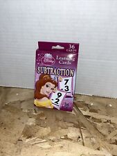 Disney Learning Flash Cards 2011 Kids Two Packs Addition Subtraction