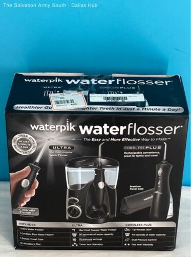 Waterpik Ultra Water Flosser Cordless Plus Combo Black - TESTED.