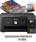 Espon Printer With Sublimation Ink, Sublimation Printer Bundle with sublipaper