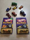 hot wheels real riders vintage lot 7 Loose And 2 In Package From 1980,s
