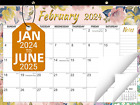 Desk Calendar 2024 Wall Calendars Monthly Planner Paper Office Desktop, November