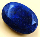 200Ct Natural African Royal Blue Sapphire Certified Oval Cut Loose Gemstone AKM