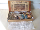 A La Samaritaine FRENCH Bisque DOLL in Presentation Box & Acc - Antique REPLICA