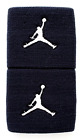 Nike Jordan Wristbands Adult Single Wide NCAA Black/Sail