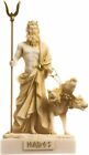 Pluto Hades Lord of the Underworld Greek Statue Dead Figurine Museum Gold 5.51