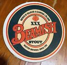 Beamish XXX Stout round beercoaster (Ireland)