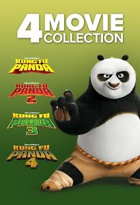 Kung Fu Panda 4 Movie Collection DVD  NEW