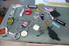 VINTAGE LOT OF ADVERTISING KEY CHAINS AND BOTTLE OPENERS