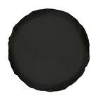 17in Car Spare Tyre Cover Protector Black PVC Leather Waterproof For Cars Wheel (For: More than one vehicle)