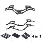 LCG Carbon Fiber Chassis Kit Frame for 1/10 RC Crawler Car Axial SCX10 II DIY