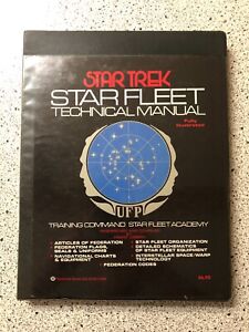 Star Trek STAR FLEET TECHNICAL MANUAL Franz Joseph Ballentine 1st edition 1975