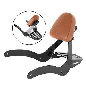 Passenger Backrest Sissy Bar fit for Indian Scout 15-2020 Scout Sixty ABS BLK TG