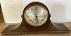 Vintage Sessions Beverly Wooden  Mantle Clock complete w pendulum & key