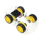DIY Robot Smart Car Chassis Kit Educational Toy with Speed Encoder, 4 Wheels
