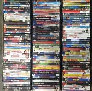 Wholesale Lot of 30 Used Assorted DVD Random DVDs Mostly Former Rental