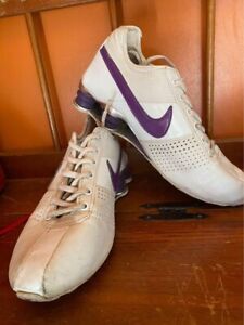 Nike shox purple and white size 8.5
