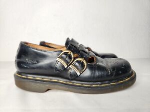 Vintage Doc Martens Mary Janes Made In England Double Buckle UK 5 - US 7.5/8