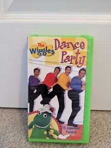 USED The Wiggles Dance Party VHS