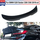 CARBON LOOK PSM STYLE HIGHKICK TRUNK SPOILER FOR 19-22 BMW G20 330i M340i M3 G80