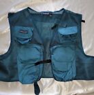 VINTAGE PATAGONIA Blue/Green MESH FLY FISHING VEST Sz L Style 82671 1, Cry Towel