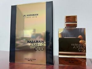 AL HARAMAIN AMBER OUD GOLD EDITION 4.0 oz/ 120 ML Eau De Parfum Spray Sealed Box