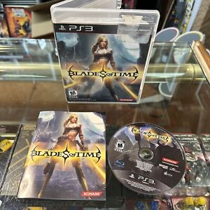 Blades of Time PS3 (Sony PlayStation 3, 2012) Complete W/ Manual (tested)