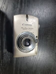 Canon Power Shot SD550 Digital Elph Camera 7.1MP FOR PARTS / REPAIR Untested