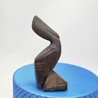 Hand Carved Pelican Sculpture 3.75