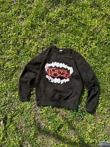 Mens Vintage my chemical romance sweatshirt the black parade size S Small