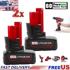 2Pack For Milwaukee 48-11-2460 for M12 LITHIUM 6.0Ah Extended Capacity Battery