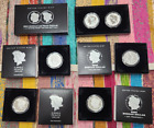 2023 Peace Morgan Silver Dollar 6-Coin Set Uncirculated Proof Reverse Proof OGP