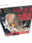 Coleman Focus 5 Portable Propane Radiant Heater 3500-5000 BTU W/Igniter TESTED