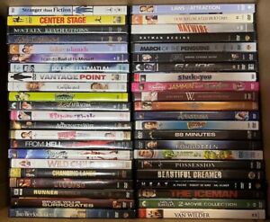 New ListingWholesale Lot of 100 DVD Movies Assorted, Free Shipping, All DVD's Pictured