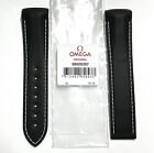 Original Omega Seamaster 20mm Black Rubber Watch Band Strap # 98000297