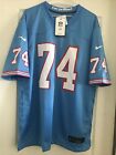 Houston Oilers Nike “Luv Ya Blue” # 74 Matthews Jersey Size Large-New with Tags!