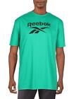 Reebok Men's Identity Logo Graphic Crewneck T Shirt Kelly Green XXL