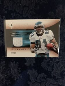 New ListingTERRELL OWENS 2005 Ultimate Collection Ult. Game Jersey Card 37/99 SP EAGLES HOF